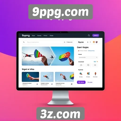 Explorando a interface de usuário do 9ppg.com